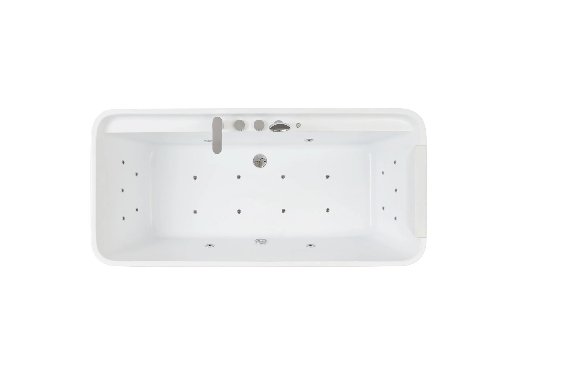 FC-2354 Freestanding Massage Bathtub 1700 × 800 × 600 mm - top