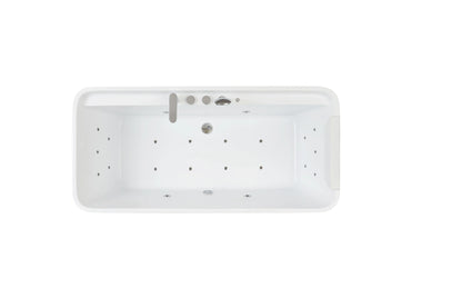 FC-2354 Freestanding Massage Bathtub 1700 × 800 × 600 mm - top