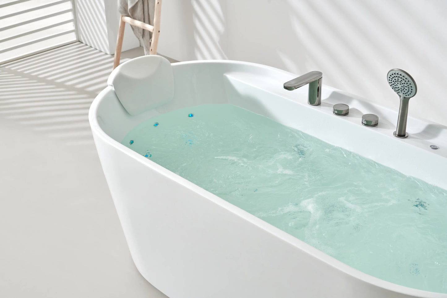 FC-2355F3 Freestanding Massage Bathtub 1700 × 800 × 600 mm - detail