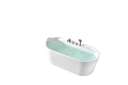 FC-2355F3 Freestanding Massage Bathtub 1700 × 800 × 600 mm - front