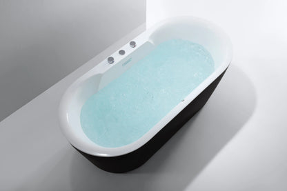 FC-2356BC Freestanding Massage Bathtub 1700 × 800 × 600 mm - lifestyle