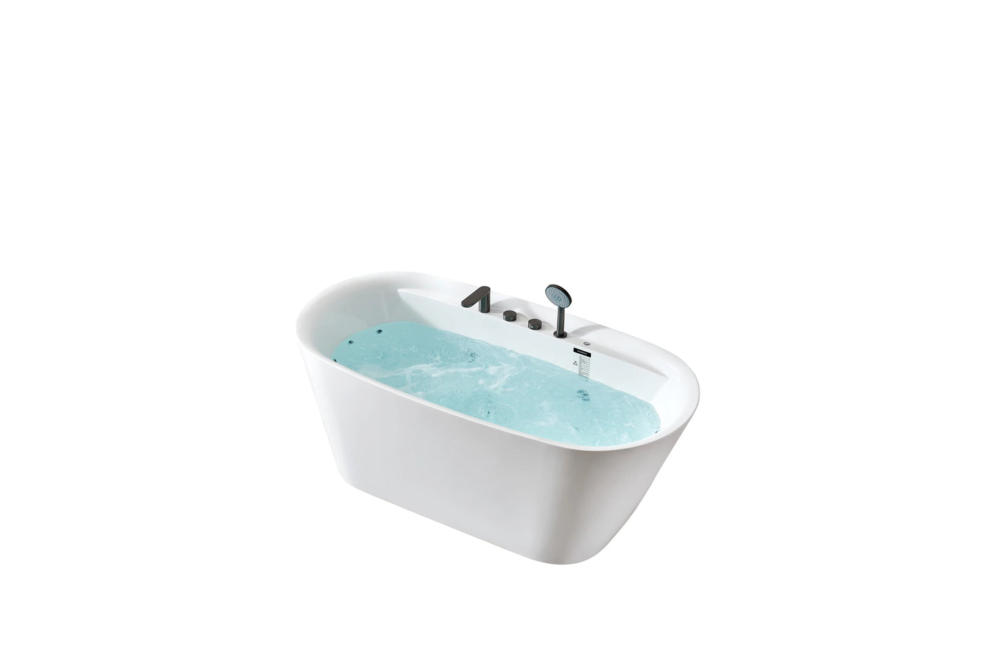FC-2357 Freestanding Massage Bathtub 1700 × 850 × 640 mm - front