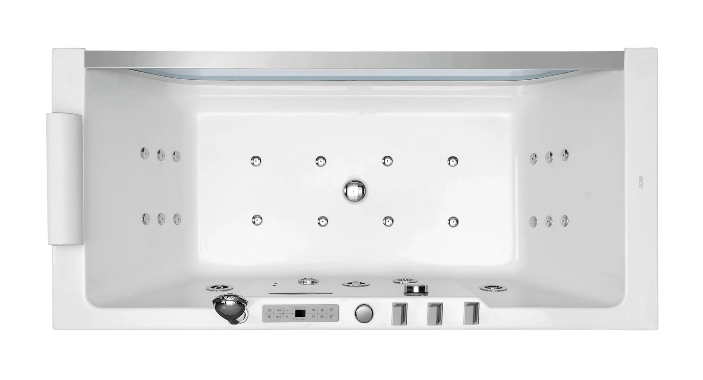 FC-252 Massage Bathtub 1700 × 800 × 600 mm - top