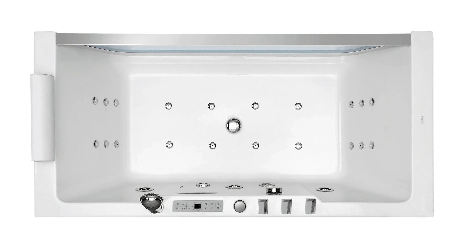 FC-252 Massage Bathtub 1700 × 800 × 600 mm - top