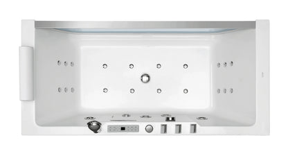 FC-252 Massage Bathtub 1700 × 800 × 600 mm - top