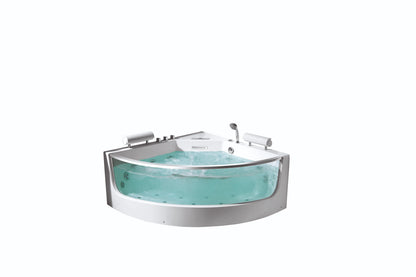 FC-253 Corner Massage Bathtub 1400 × 1400 × 600 mm - front