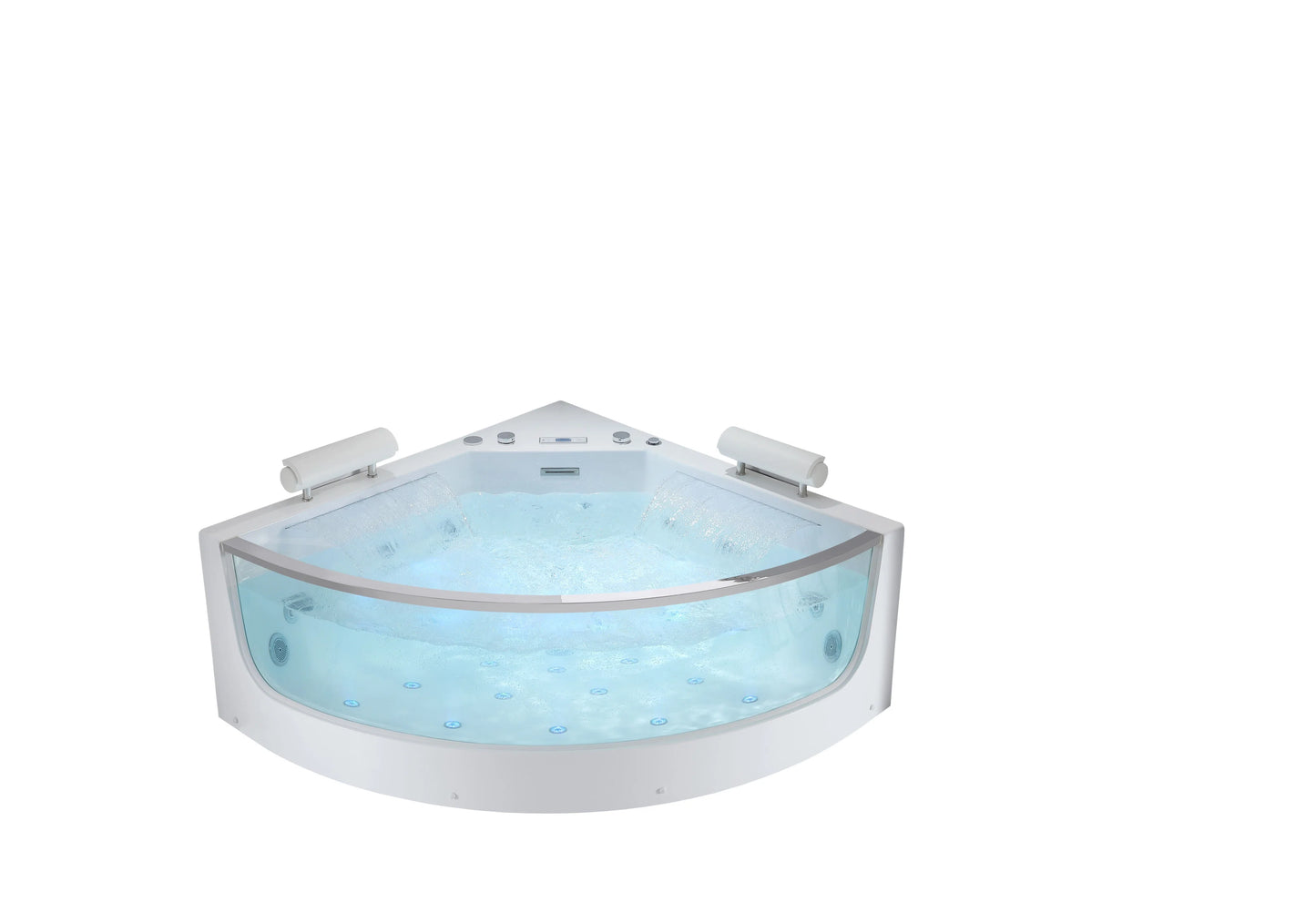 FC-253HT Corner Massage Bathtub 1400 × 1400 × 600 mm - front