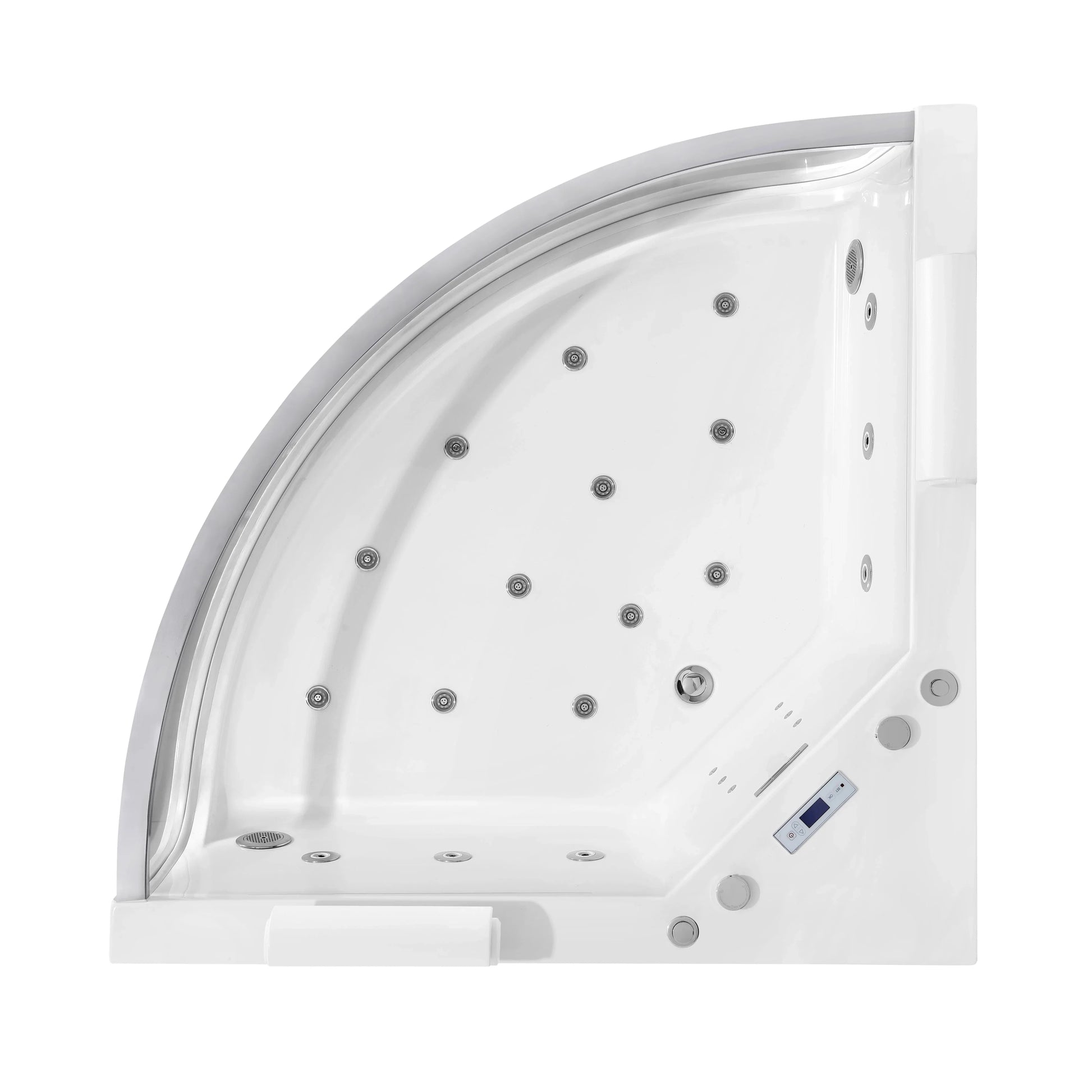 FC-253HT Corner Massage Bathtub 1400 × 1400 × 600 mm - top