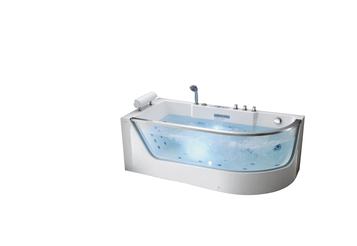 FC-254 Massage Bathtub 1700 × 800 × 600 mm Left-Hand - front