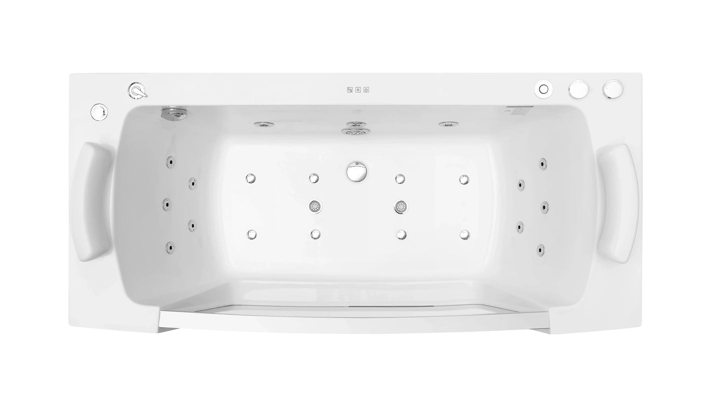 FC-260AHT Massage Bathtub 1700 × 800 × 600 mm - top
