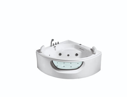 FC-262 Corner Massage Bathtub 1380 × 1380 × 600 mm - front