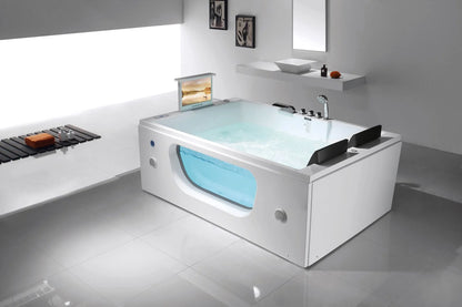 FC-264.TV Massage Bathtub 1880 × 1250 × 700 mm Left-Hand - lifestyle