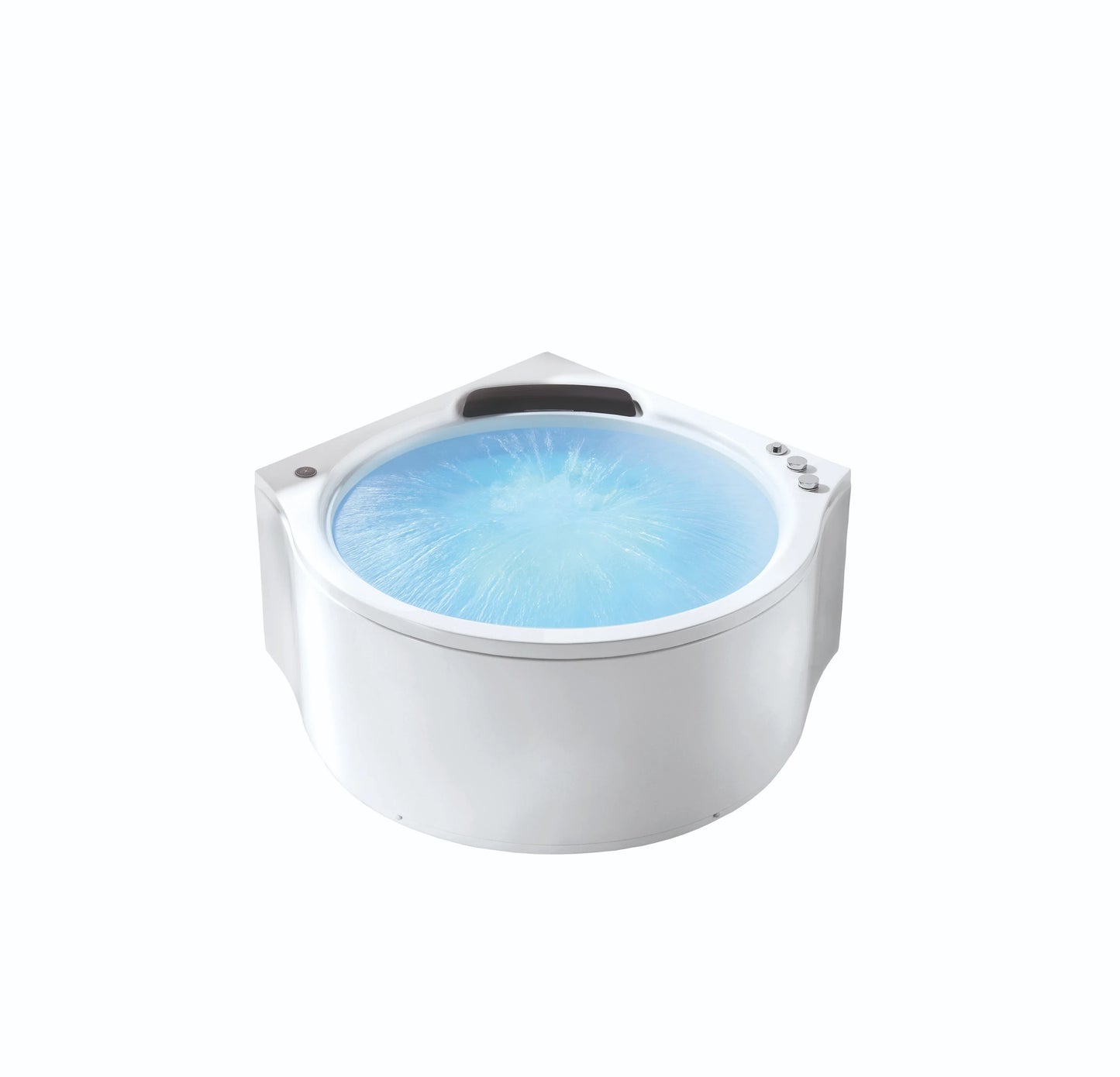 FC-2661HT Corner Massage Bathtub 1400 × 1400 × 710 mm - front