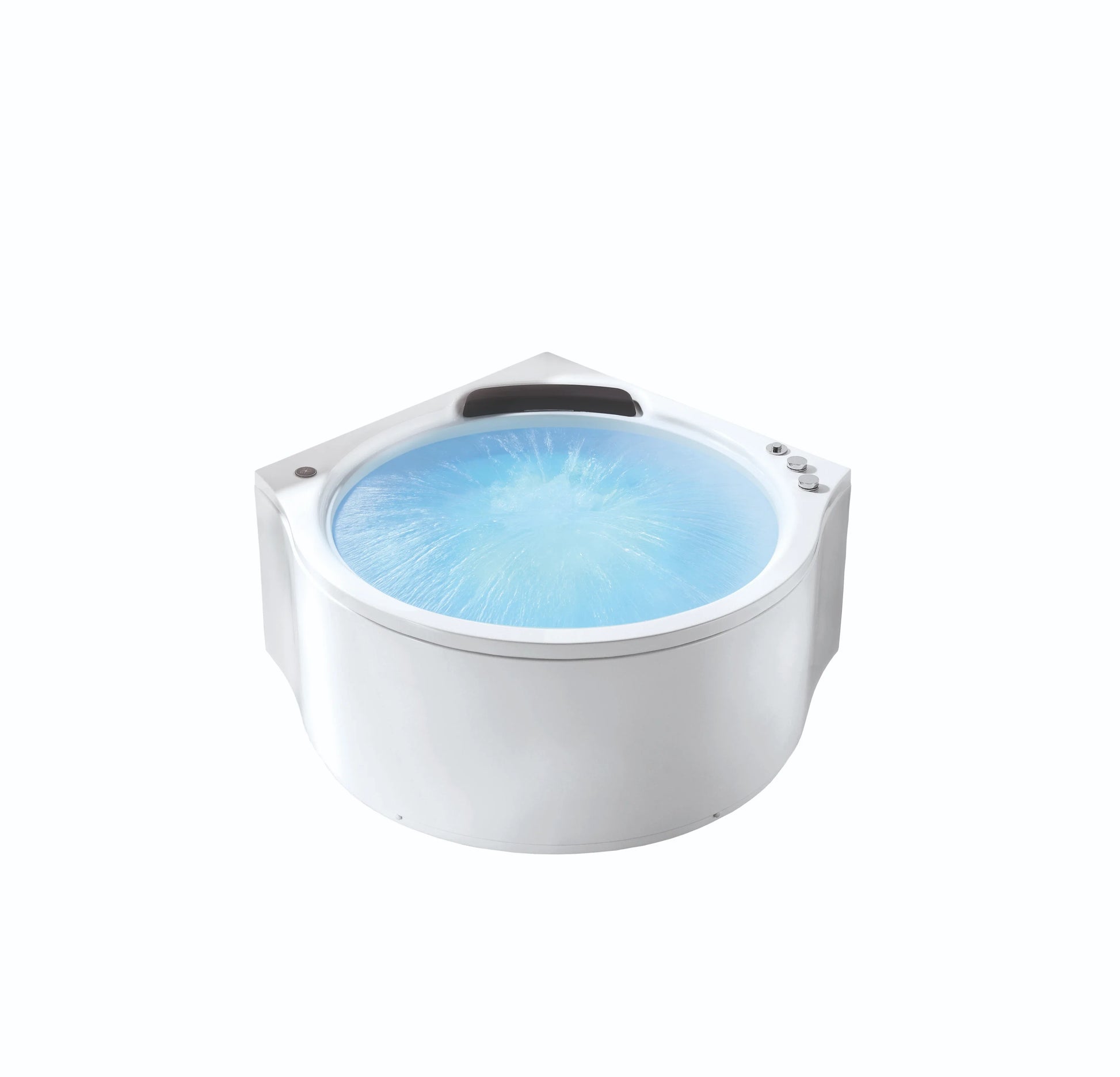 FC-2661HT Corner Massage Bathtub 1400 × 1400 × 710 mm - front