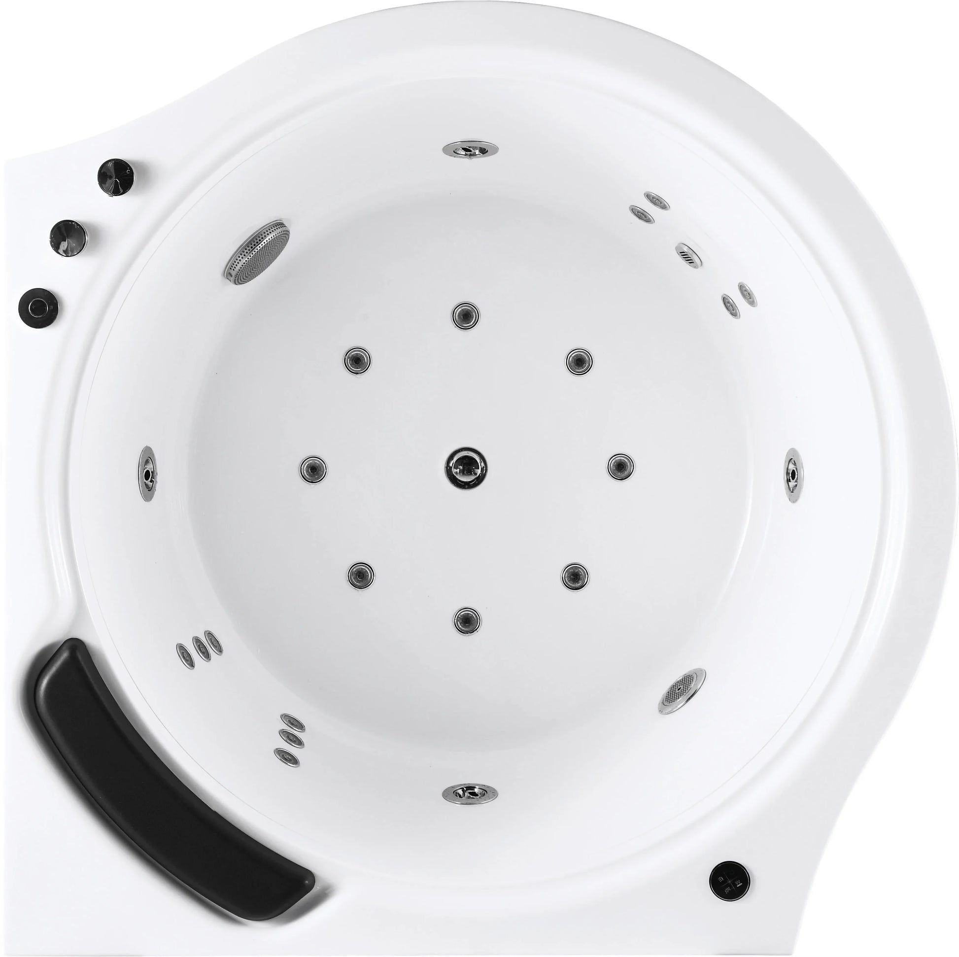 FC-2661HT Corner Massage Bathtub 1400 × 1400 × 710 mm - top