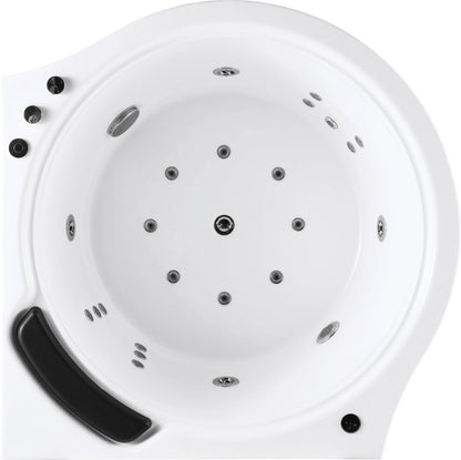 FC-2661HT Corner Massage Bathtub 1400 × 1400 × 710 mm - top