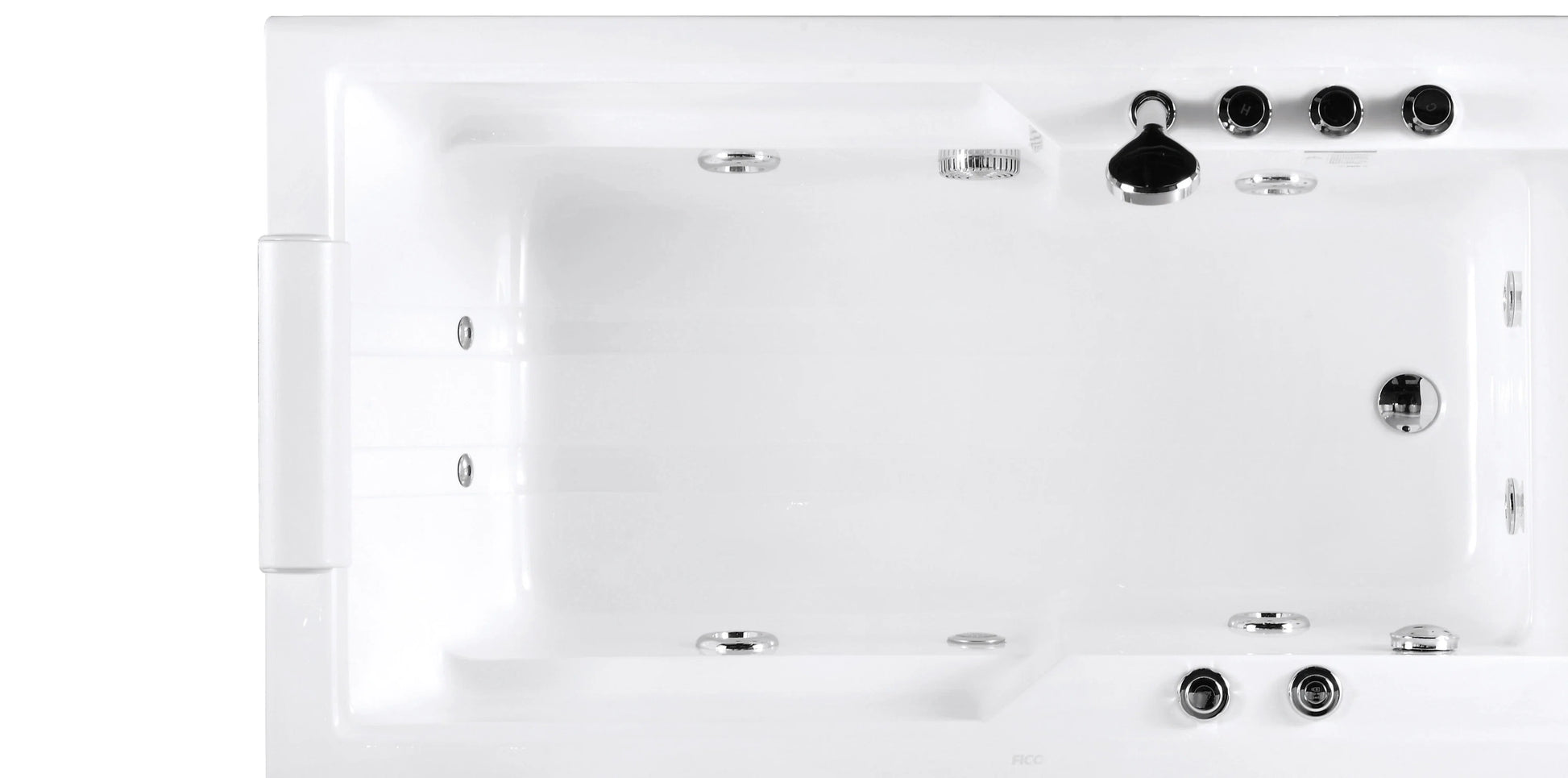 FC-270 Massage Bathtub 1700 × 850 × 580 mm - top