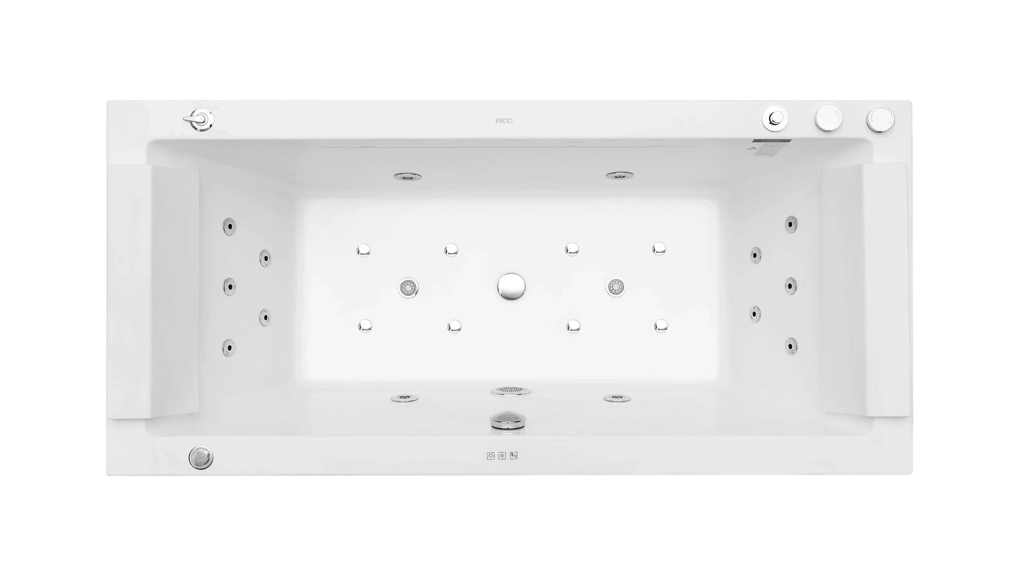 FC-271HT Massage Bathtub 1830 × 900 × 670 mm - top