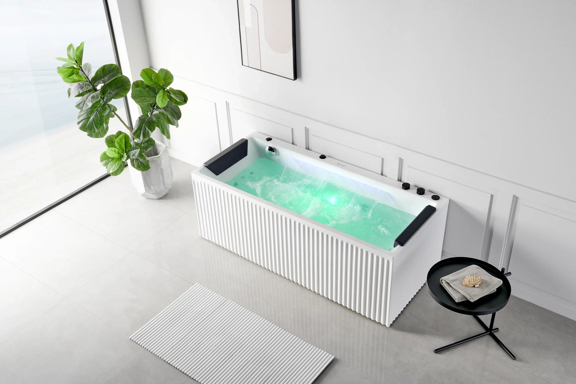 FC-273HT Massage Bathtub 1700 × 750 × 600 mm - lifestyle