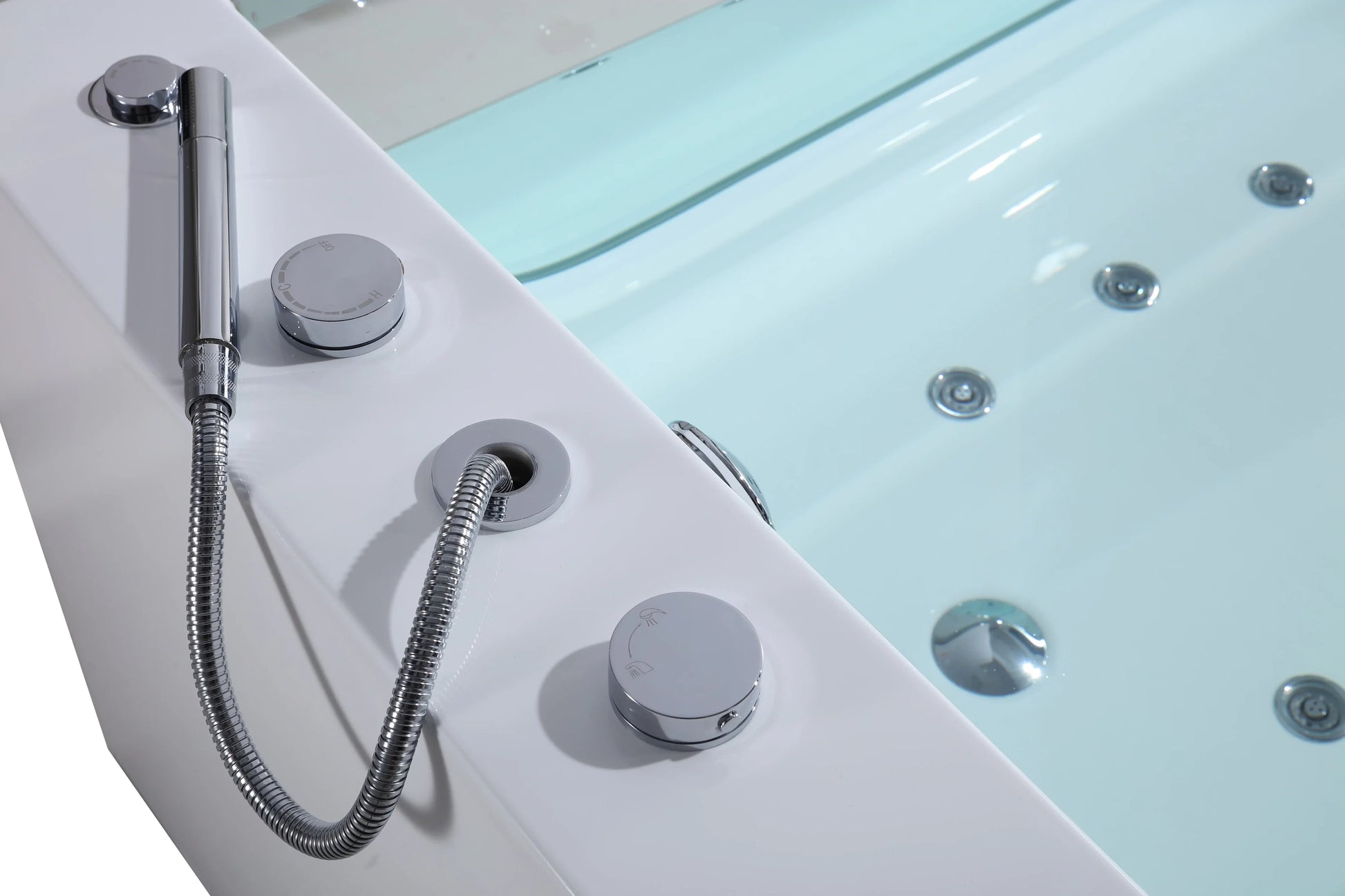 FC-287 Freestanding Massage Bathtub 1800 × 850 × 600 mm - detail
