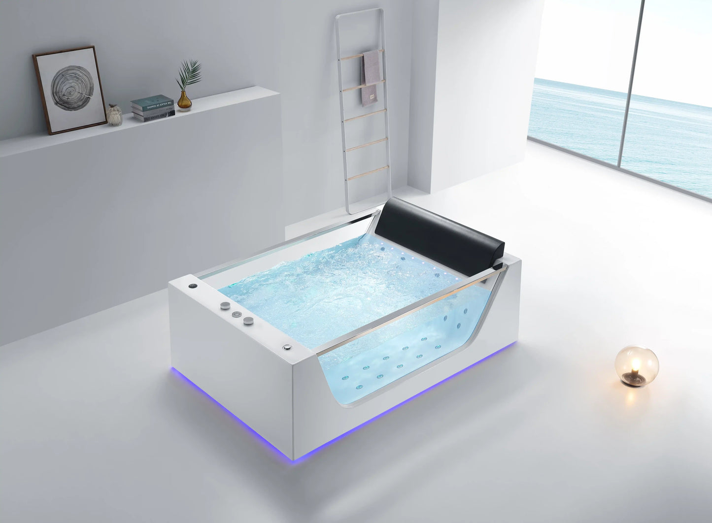 FC-288 Freestanding Massage Bathtub 1800 × 1200 × 600 mm - lifestyle
