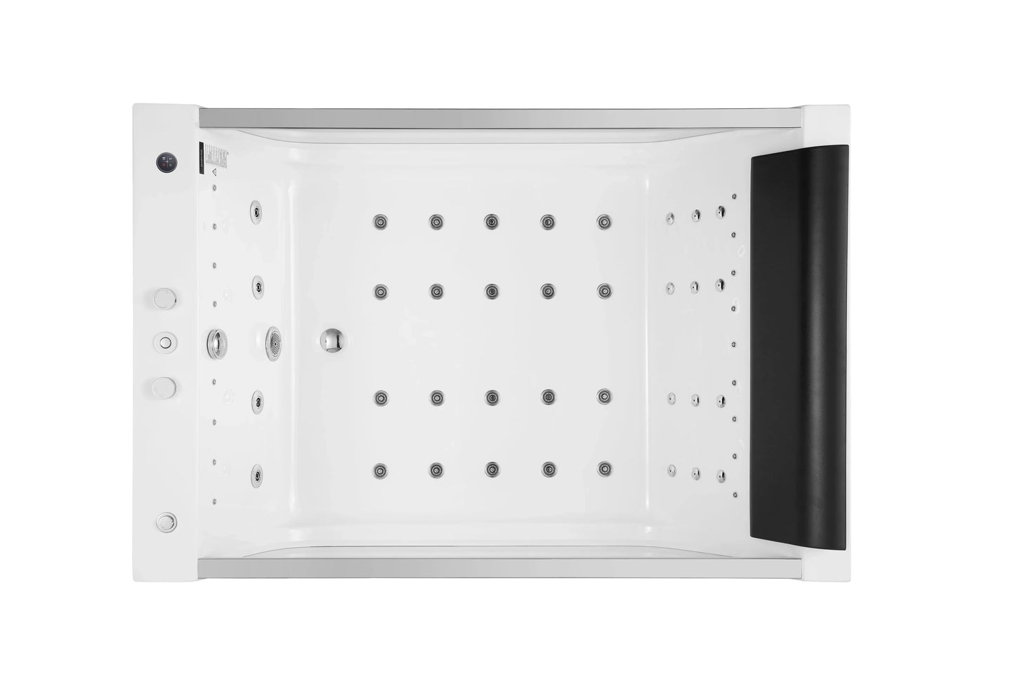 FC-288 Freestanding Massage Bathtub 1800 × 1200 × 600 mm - top