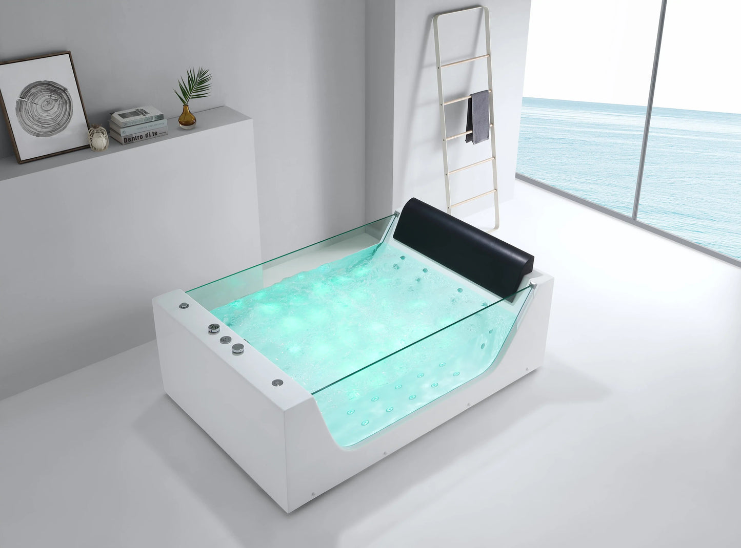 FC-288B Freestanding Massage Bathtub 1800 × 1200 × 600 mm - lifestyle