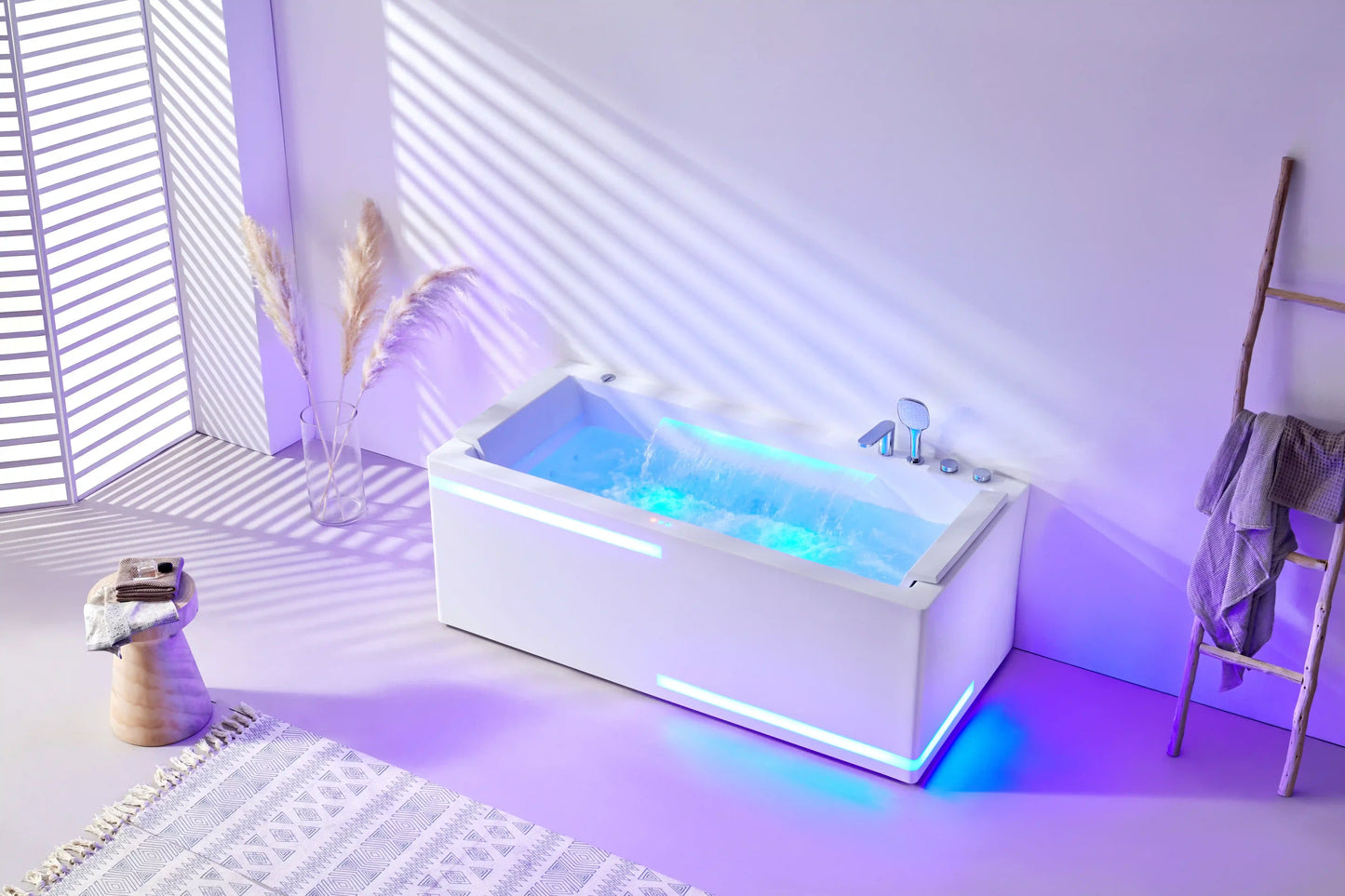 FC-290HT-17LED Massage Bathtub 1700 × 800 × 630 mm - lifestyle
