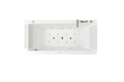 FC-290HT-17LED Massage Bathtub 1700 × 800 × 630 mm - top