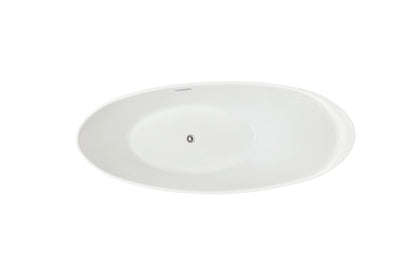 FC-300 Freestanding Bathtub 1900 × 850 × 830 mm - top