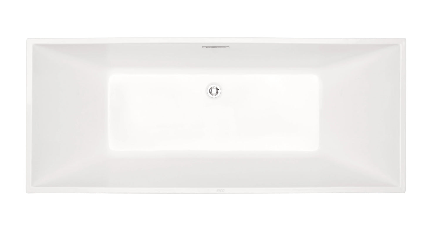 FC-334 Freestanding Bathtub 1700 × 700 × 600 mm - top