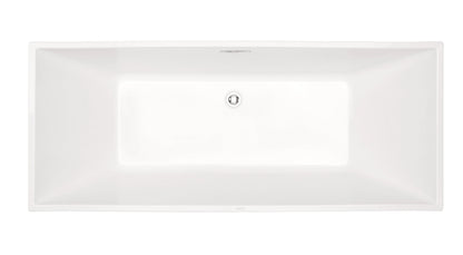 FC-334 Freestanding Bathtub 1700 × 700 × 600 mm - top