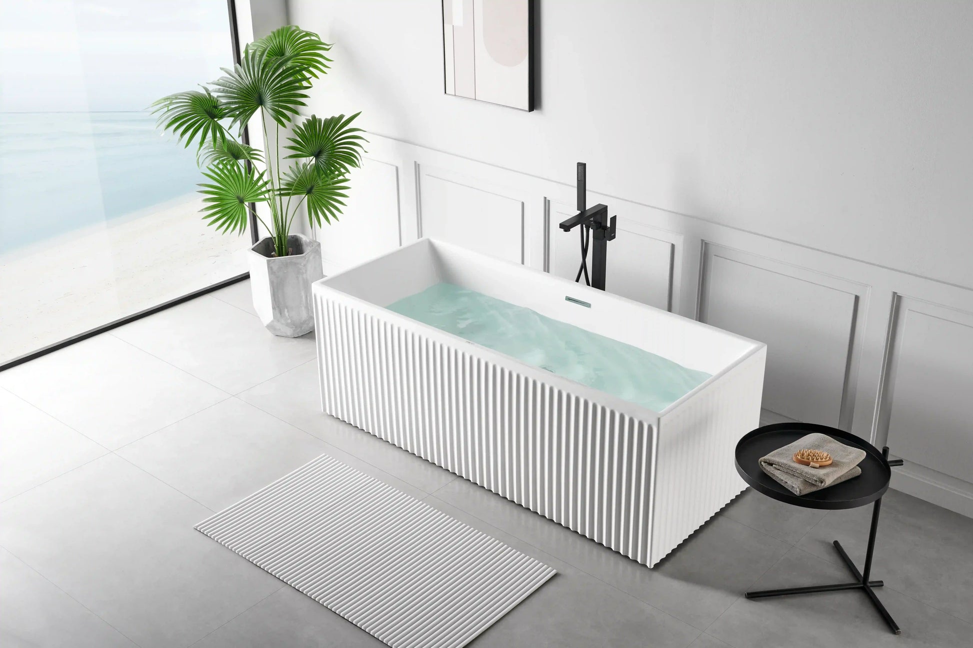 FC-334 Freestanding Bathtub 1700 × 700 × 600 mm - lifestyle