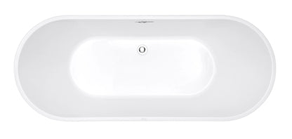 FC-335 Freestanding Bathtub 1700 × 700 × 600 mm - top