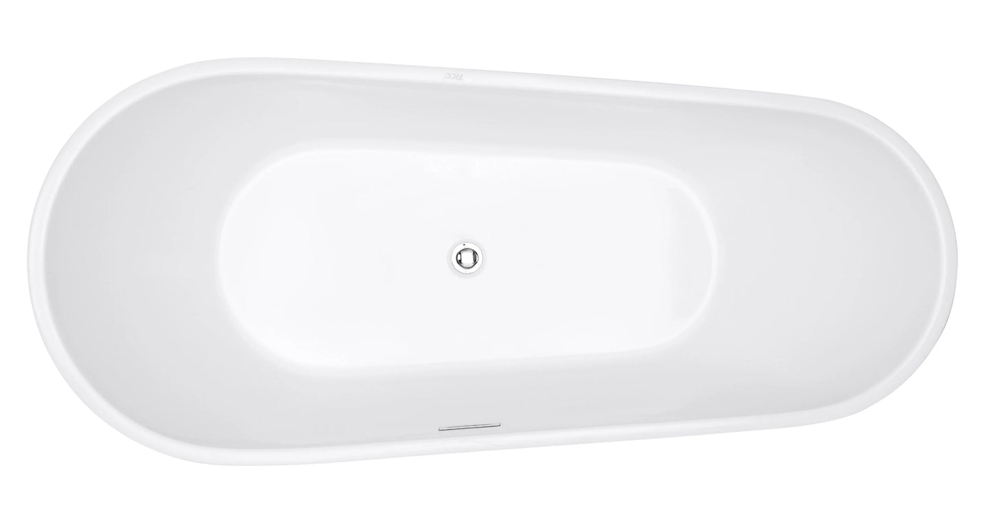 FC-337 Freestanding Bathtub 1800 × 800 × 600 mm - top