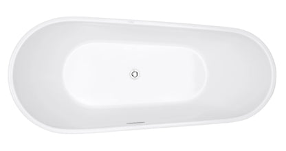 FC-337 Freestanding Bathtub 1800 × 800 × 600 mm - top