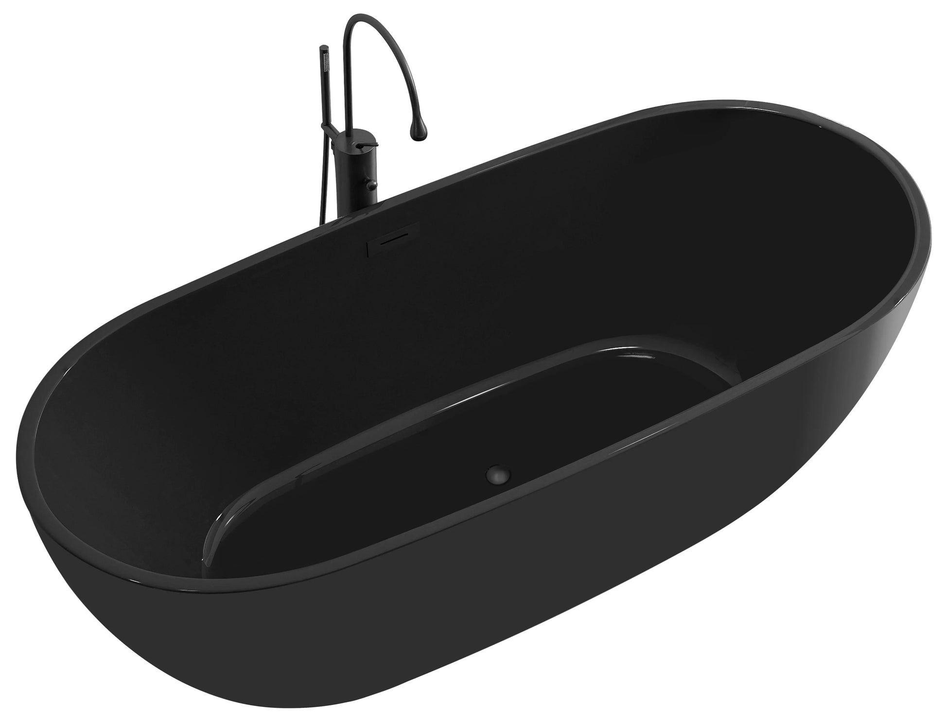 FC-350B-16 Freestanding Bathtub 1600 × 700 × 600 mm - front