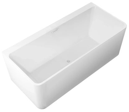 FC-351 Back-To-Wall Bathtub 1700 × 800 × 600 mm - front