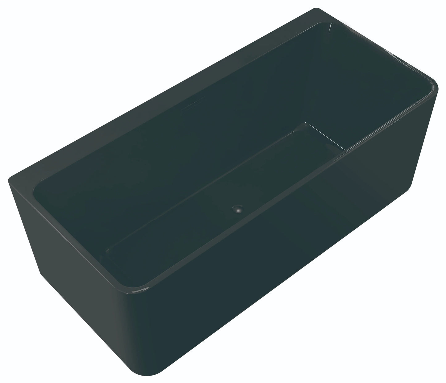 FC-351B Back-To-Wall Bathtub 1700 × 800 × 600 mm - front