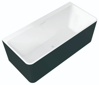 FC-351C Back-To-Wall Bathtub 1700 × 800 × 600 mm - front