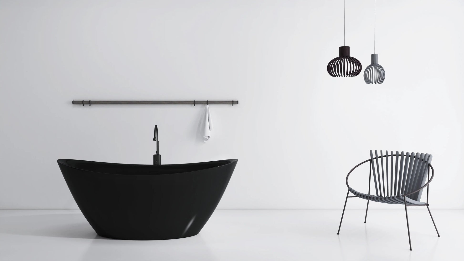 FC-353B Freestanding Bathtub 1800 × 800 × 740 mm - lifestyle
