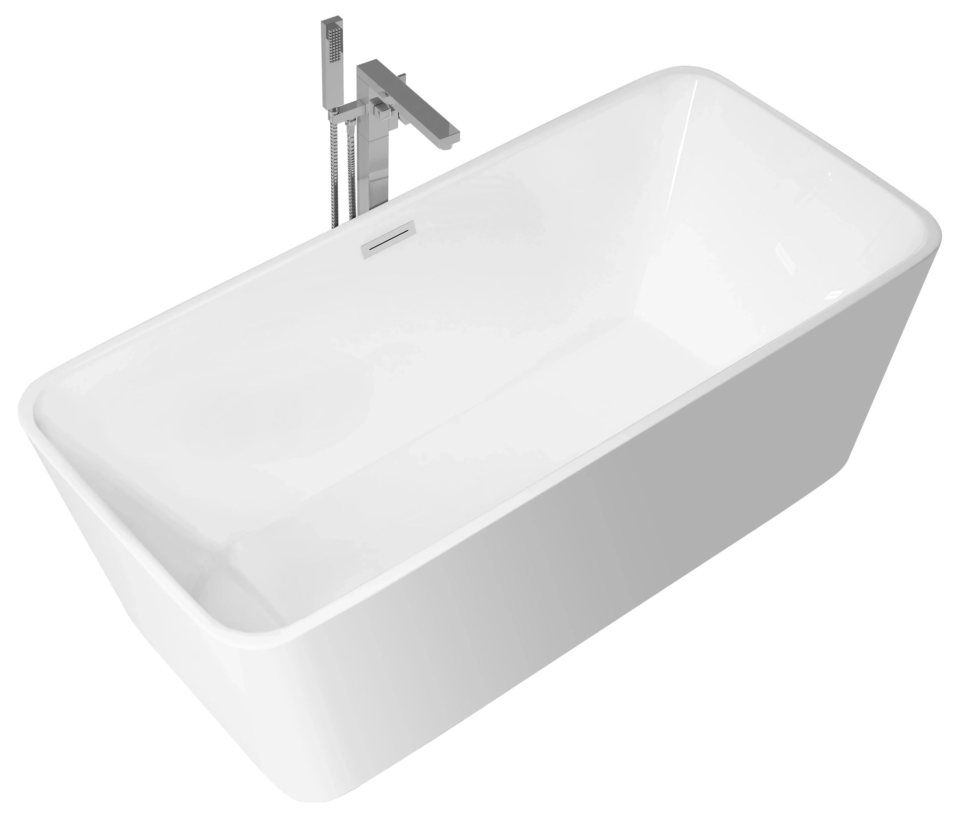FC-354 Freestanding Bathtub 1700 × 800 × 600 mm - front