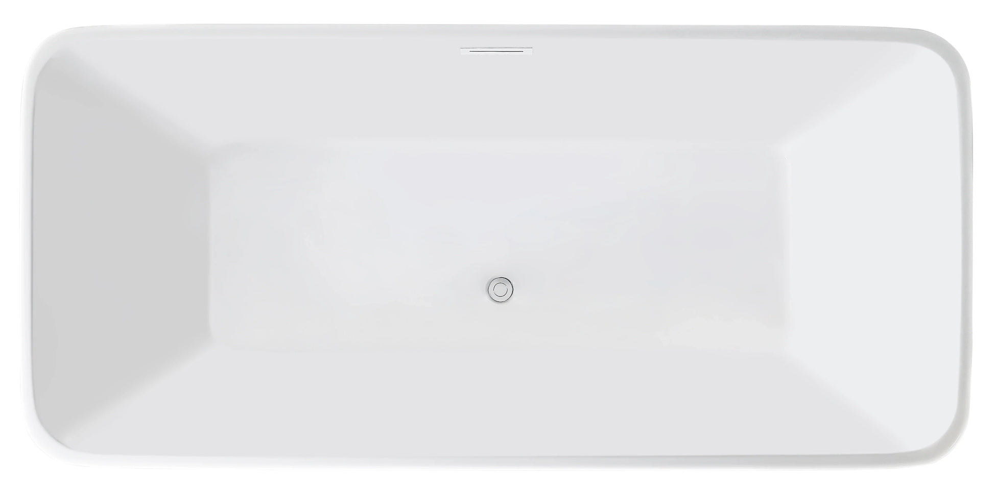 FC-354 Freestanding Bathtub 1700 × 800 × 600 mm - top