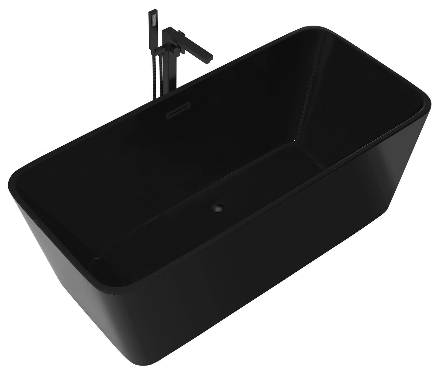 FC-354B Freestanding Bathtub 1700 × 800 × 600 mm - front