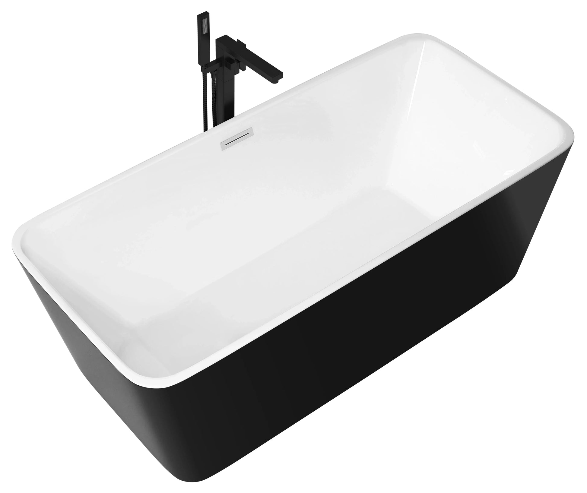 FC-354C Freestanding Bathtub 1700 × 800 × 600 mm - front
