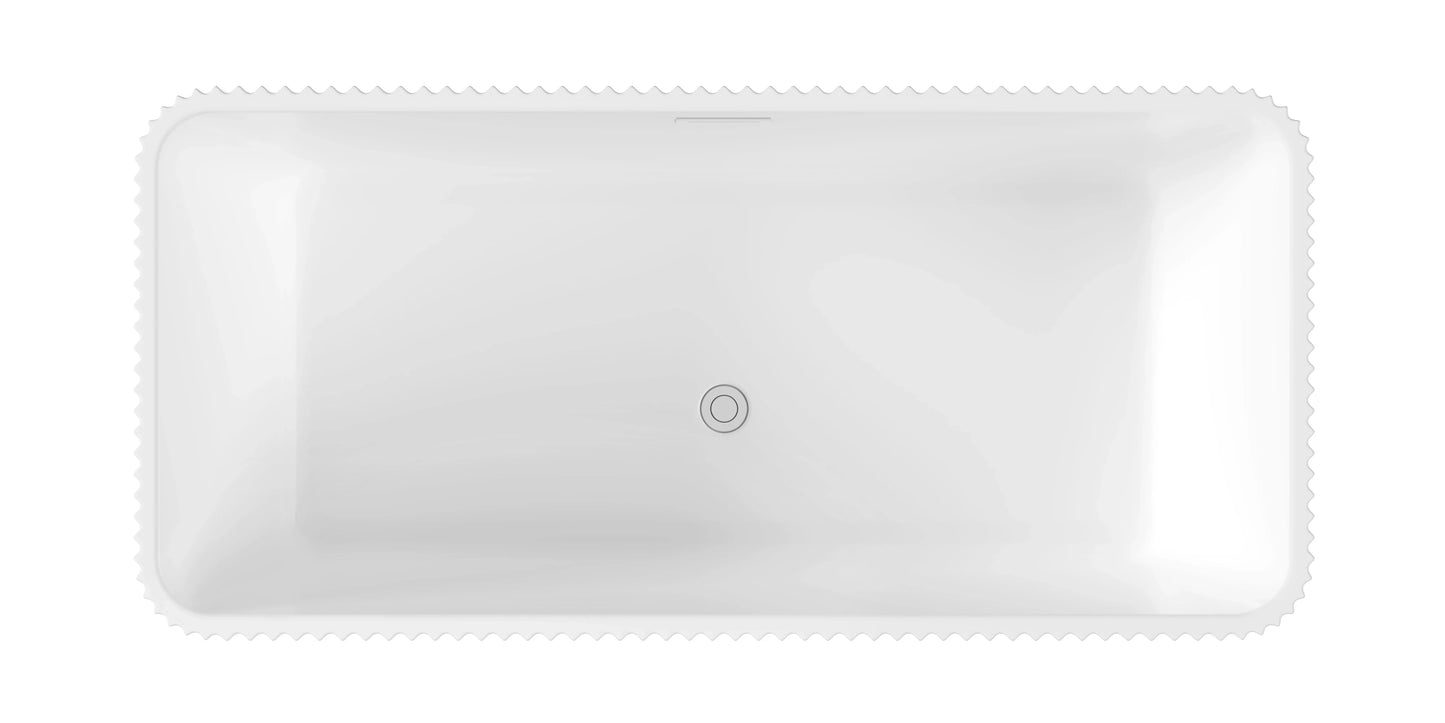 FC-354 Freestanding Bathtub 1700 × 800 × 600 mm - top