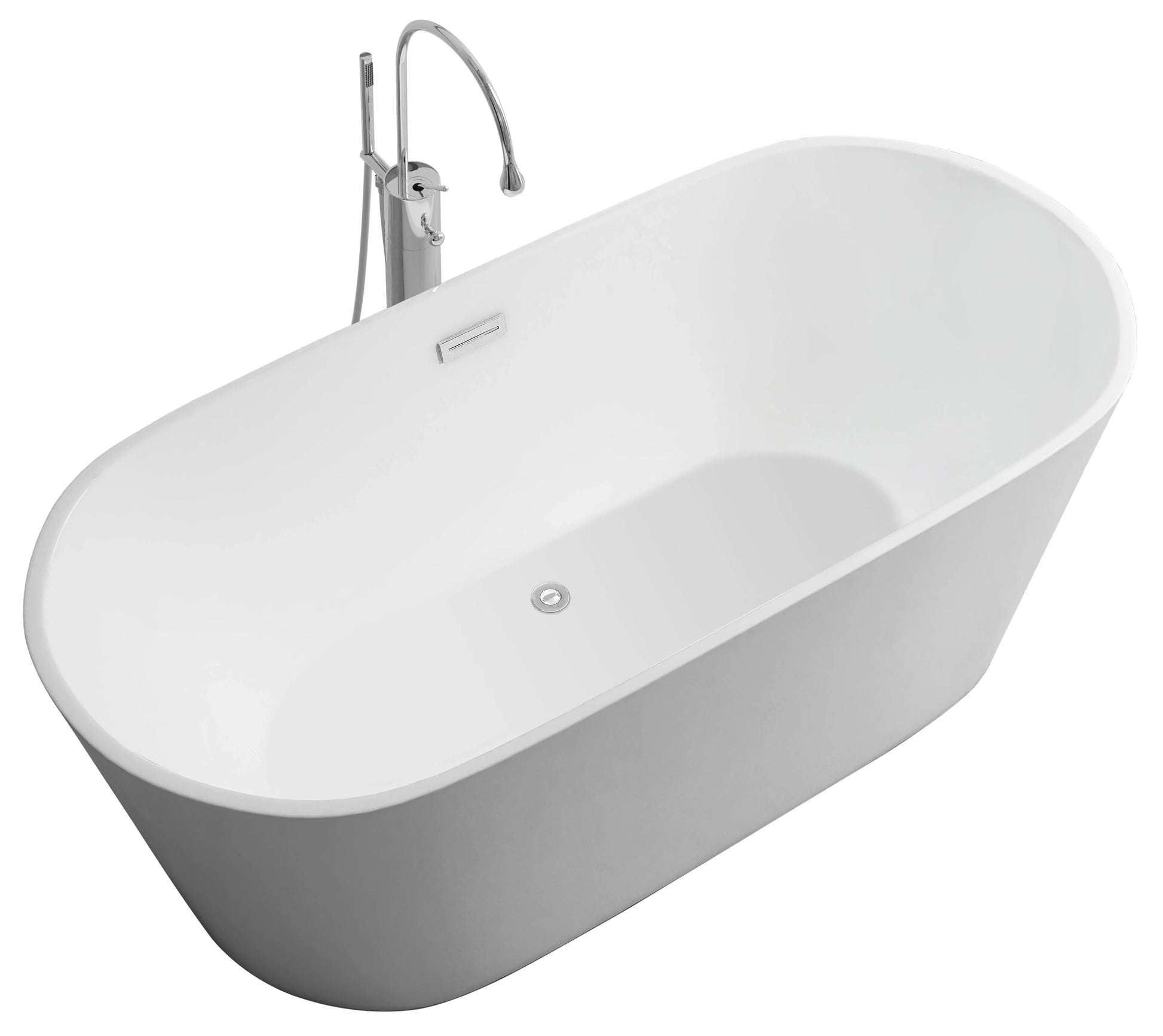 FC-355 Freestanding Bathtub 1700 × 800 × 600 mm - front