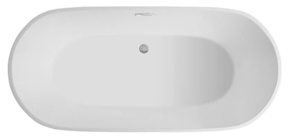 FC-355 Freestanding Bathtub 1700 × 800 × 600 mm - top
