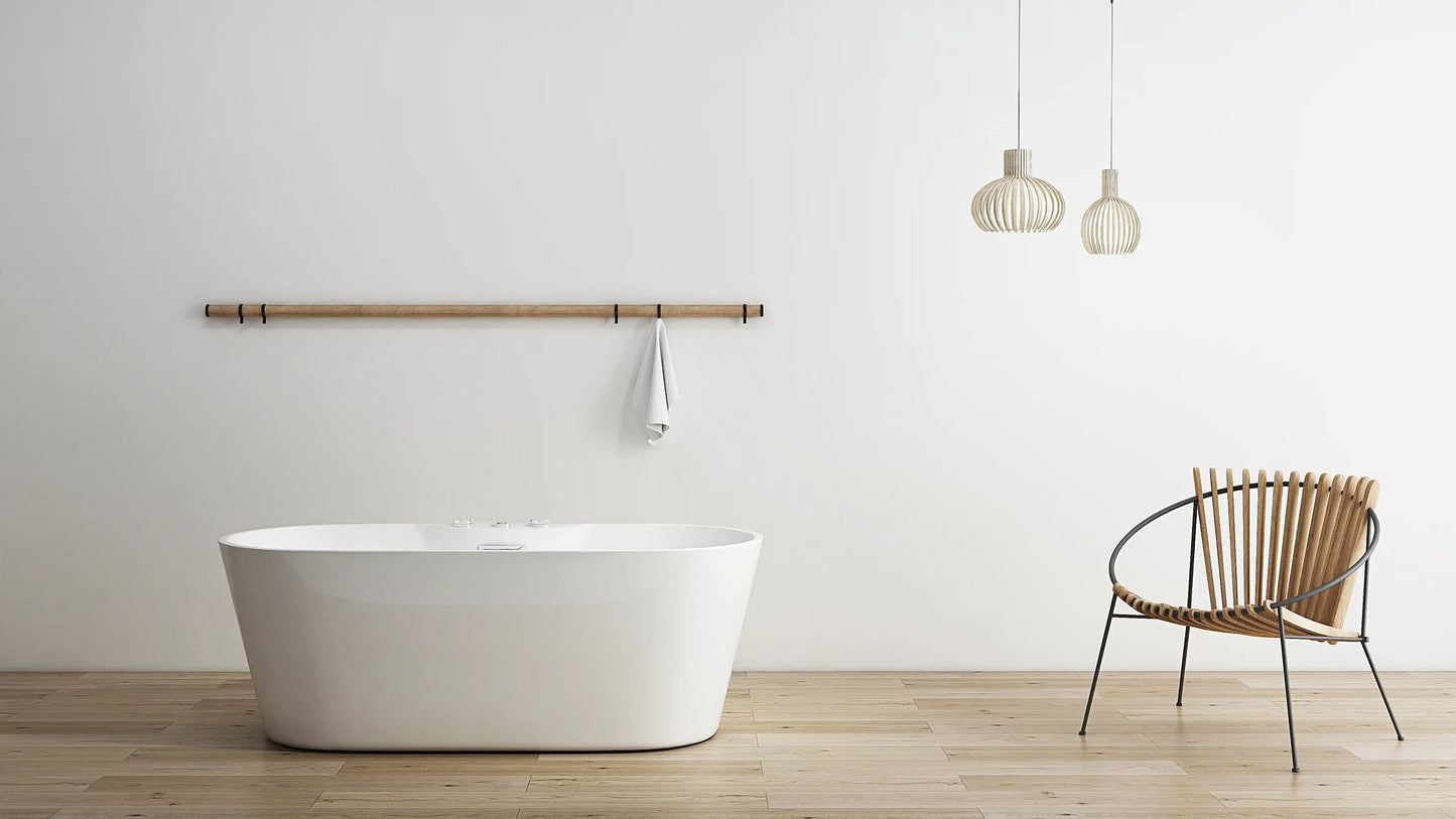 FC-355 Freestanding Bathtub 1700 × 800 × 600 mm - lifestyle