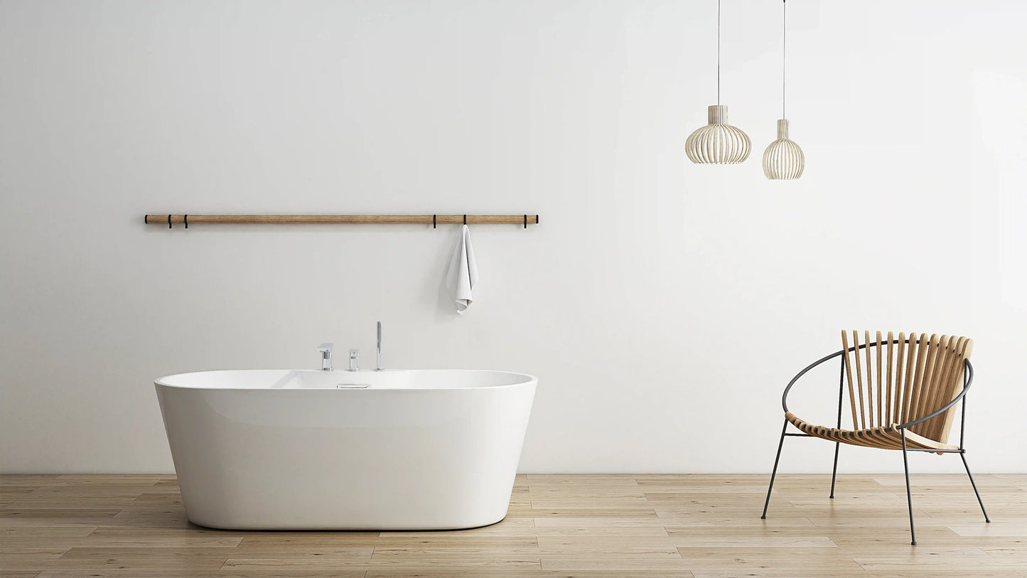 FC-355 Freestanding Bathtub 1700 × 800 × 600 mm - lifestyle